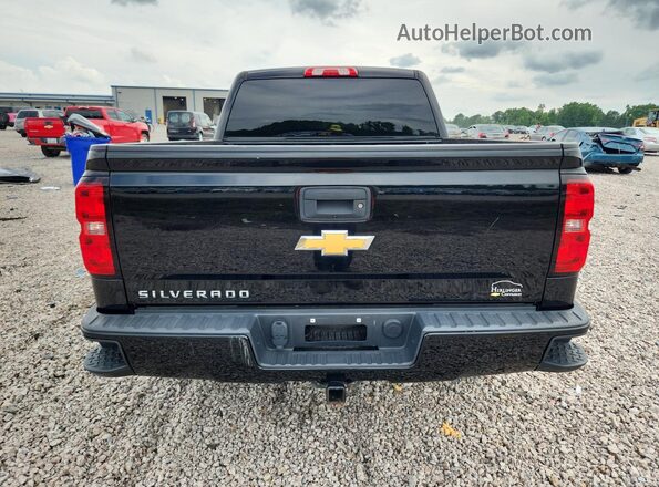 3GCUKPEC6JG135536 2018 CHEVROLET SILVERADO Black უკანა ხედი