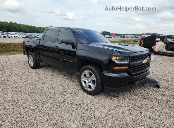 3GCUKPEC6JG135536 2018 CHEVROLET SILVERADO Black წინა მარჯვენა