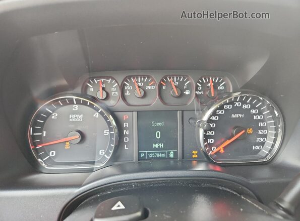 3GCUKPEC6JG135536 2018 CHEVROLET SILVERADO Black ხელსაწყოთა პანელის ხედი