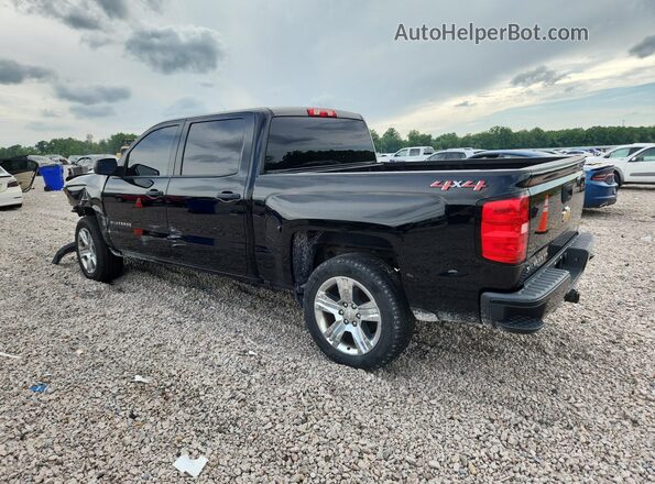 3GCUKPEC6JG135536 2018 CHEVROLET SILVERADO Black უკანა მარცხენა