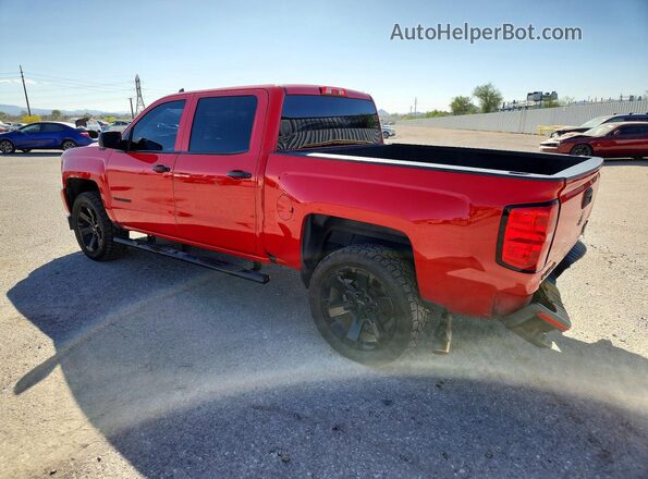 3GCUKPEC7JG635060 2018 CHEVROLET SILVERADO Red Tył lewy