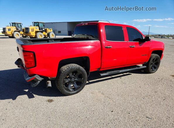 3GCUKPEC7JG635060 2018 CHEVROLET SILVERADO Red Tył prawy