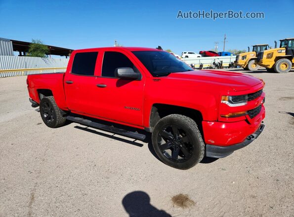 3GCUKPEC7JG635060 2018 CHEVROLET SILVERADO Red Przód prawy
