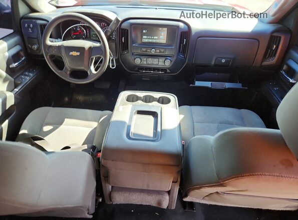 3GCUKPEC7JG635060 2018 CHEVROLET SILVERADO Red Widok deski rozdzielczej