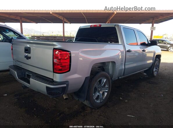 3GCUKPECXJG297699 2018 CHEVROLET SILVERADO Silver Задня права чверть
