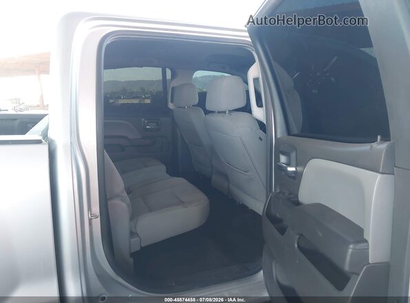 3GCUKPECXJG297699 2018 CHEVROLET SILVERADO Silver Вид наклейки з VIN-кодом
