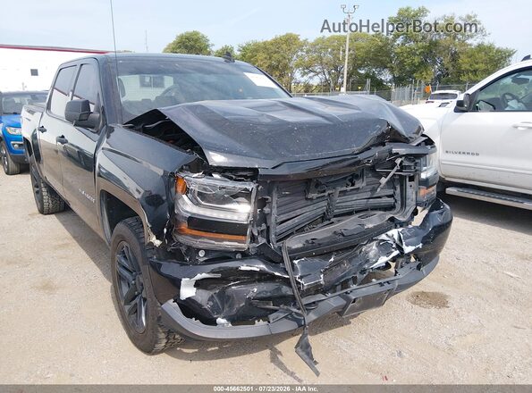 3GCUKPECXJG303890 2018 CHEVROLET SILVERADO Black Vista frontal