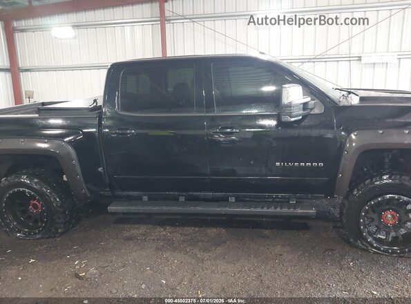 3GCUKREC0GG258527 2016 CHEVROLET SILVERADO Black Вид задньої частини салону