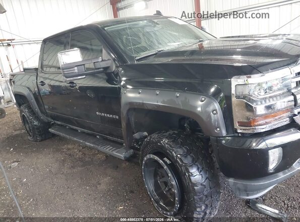 3GCUKREC0GG258527 2016 CHEVROLET SILVERADO Black Вид спереду
