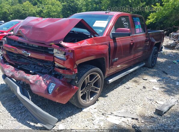 3GCUKREC0GG333968 2016 CHEVROLET SILVERADO Maroon Przód lewy
