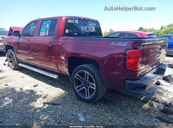 3GCUKREC0GG333968 2016 CHEVROLET SILVERADO Maroon Tył lewy