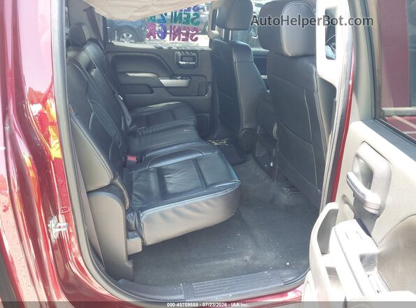 3GCUKREC0GG333968 2016 CHEVROLET SILVERADO Maroon Widok naklejki z numerem VIN