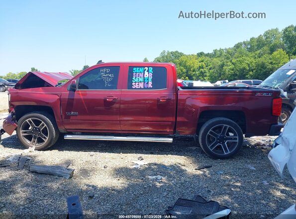 3GCUKREC0GG333968 2016 CHEVROLET SILVERADO Maroon Widok wnętrza 360 stopni