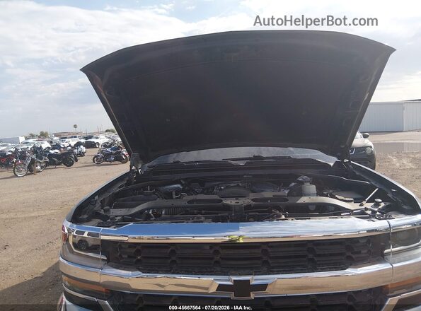 3GCUKREC0HG101873 2017 CHEVROLET SILVERADO Black Widok z tyłu