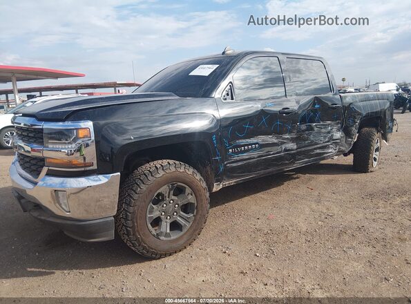 3GCUKREC0HG101873 2017 CHEVROLET SILVERADO Black Przód lewy