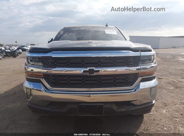 3GCUKREC0HG101873 2017 CHEVROLET SILVERADO Black Widok zestawu wskaźników