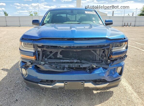 3GCUKREC0HG245407 2017 CHEVROLET SILVERADO Синий Вид спереди
