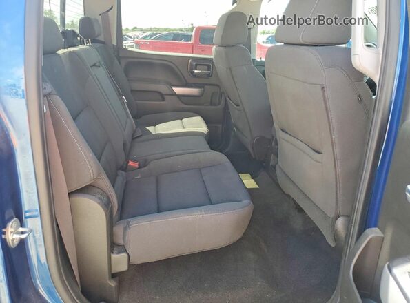 3GCUKREC0HG245407 2017 CHEVROLET SILVERADO Синий Вид задних сидений