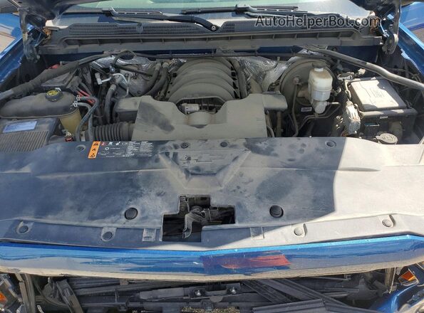 3GCUKREC0HG245407 2017 CHEVROLET SILVERADO Синий Вид задней части салона