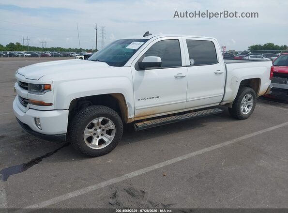 3GCUKREC0JG470853 2018 CHEVROLET SILVERADO White Front left