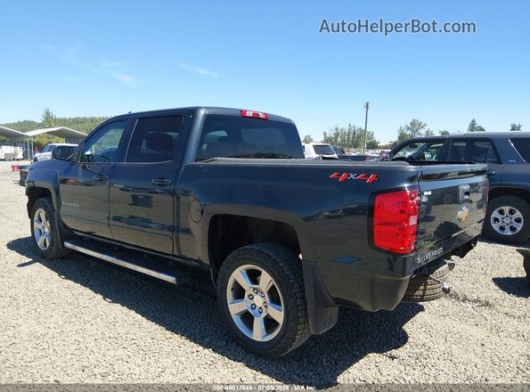 3GCUKREC0JG494523 2018 CHEVROLET SILVERADO Dark Blue Rear left