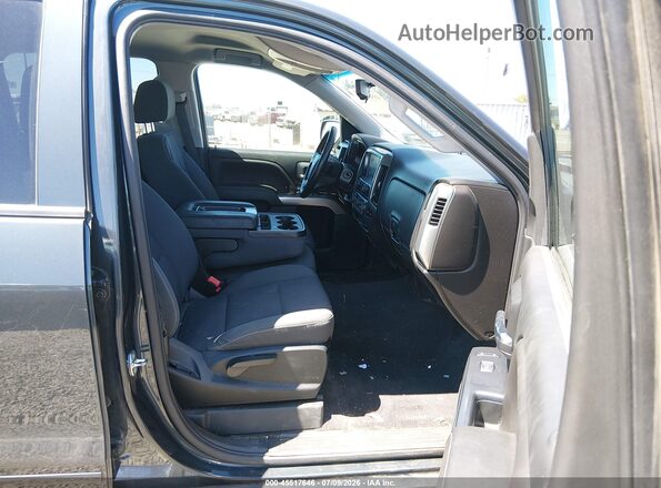 3GCUKREC0JG494523 2018 CHEVROLET SILVERADO Dark Blue Front interior view