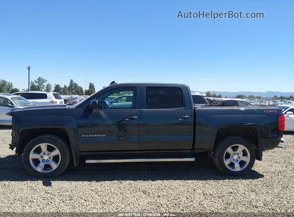3GCUKREC0JG494523 2018 CHEVROLET SILVERADO Dark Blue 