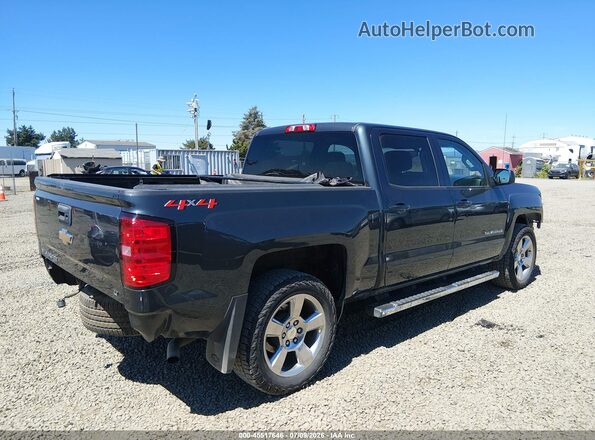 3GCUKREC0JG494523 2018 CHEVROLET SILVERADO Dark Blue Rear right