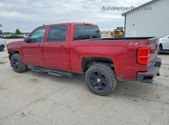 3GCUKREC0JG502815 2018 CHEVROLET 1500 Maroon Tył lewy
