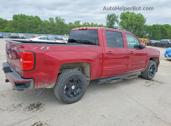 3GCUKREC0JG502815 2018 CHEVROLET 1500 Maroon Tył prawy