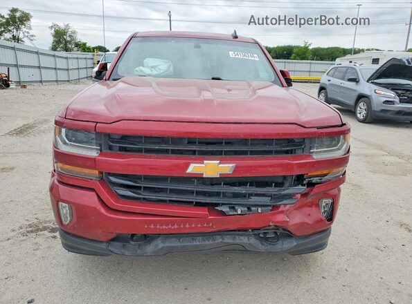 3GCUKREC0JG502815 2018 CHEVROLET 1500 Maroon Widok z przodu