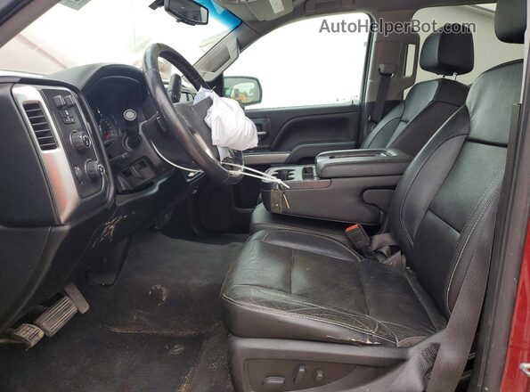 3GCUKREC0JG502815 2018 CHEVROLET 1500 Maroon Widok wnętrza z przodu
