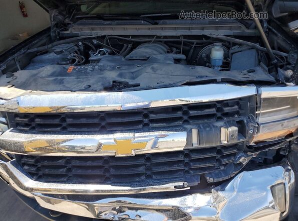 3GCUKREC0JG608990 2018 CHEVROLET SILVERADO Black Вид задньої частини салону