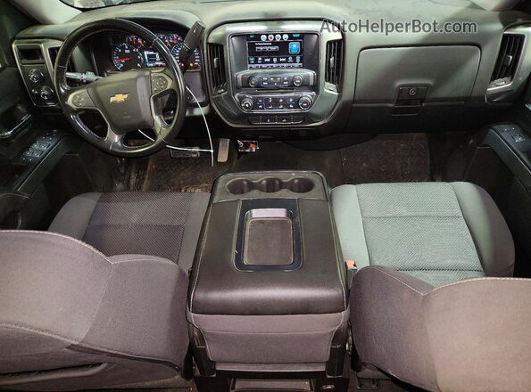 3GCUKREC1GG158453 2016 CHEVROLET SILVERADO Silver Vista del salpicadero
