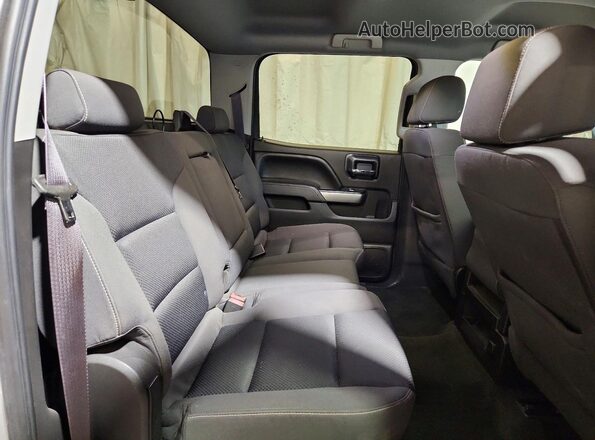 3GCUKREC1GG158453 2016 CHEVROLET SILVERADO Silver Vista de los asientos traseros