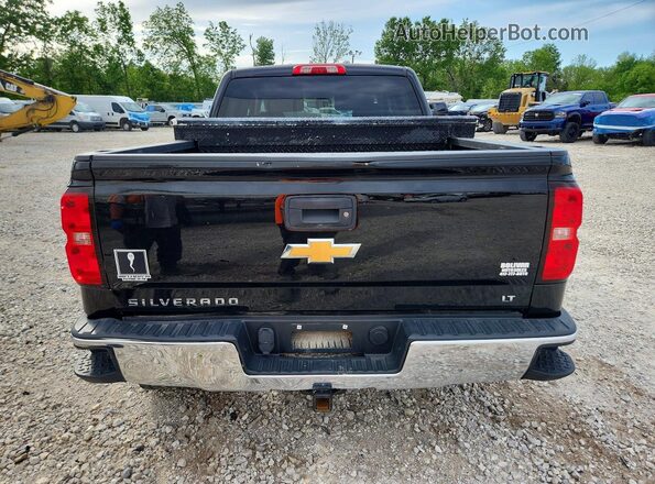3GCUKREC1GG253885 2016 CHEVROLET SILVERADO Black Вид ззаду