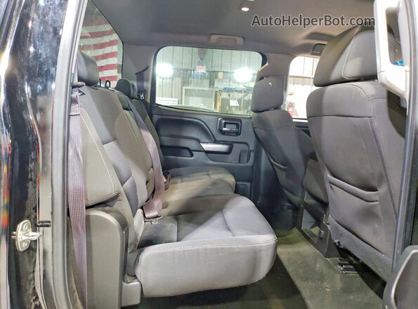 3GCUKREC1GG253885 2016 CHEVROLET SILVERADO Black Вид задніх сидінь