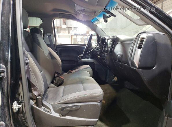 3GCUKREC1GG253885 2016 CHEVROLET SILVERADO Black Вид салону спереду