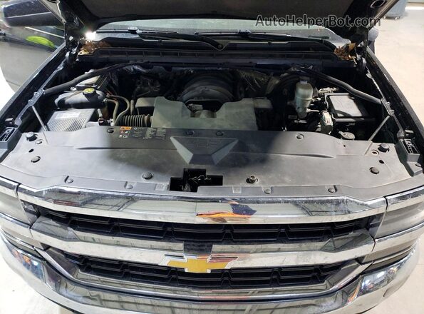 3GCUKREC1GG253885 2016 CHEVROLET SILVERADO Black Вид задньої частини салону