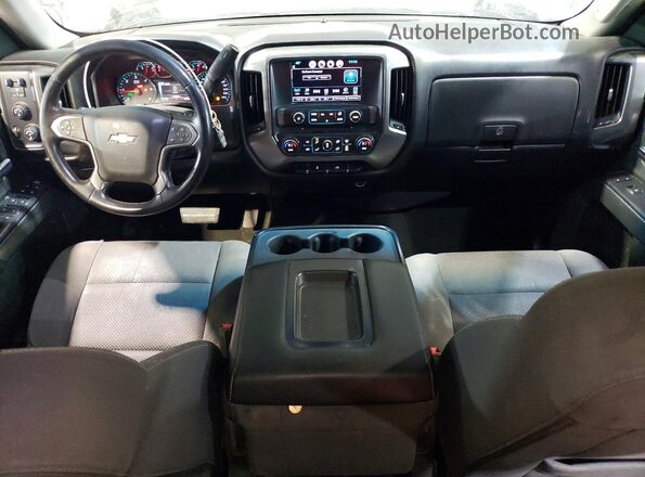 3GCUKREC1GG253885 2016 CHEVROLET SILVERADO Black Вид панелі приладів