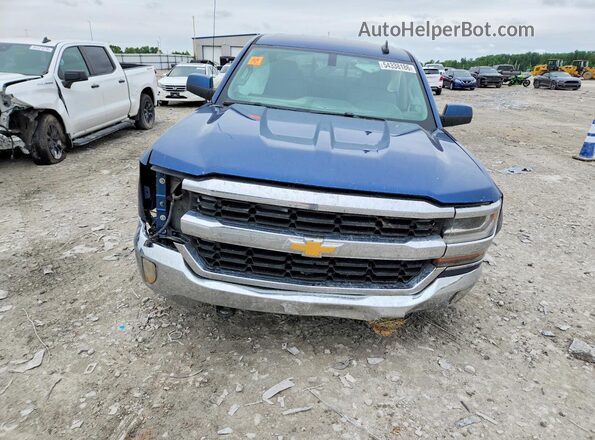 3GCUKREC1GG306617 2016 CHEVROLET SILVERADO Blue Դիմացի տեսք
