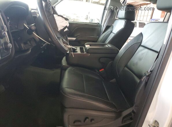 3GCUKREC1HG485341 2017 CHEVROLET SILVERADO Белый Вид салона спереди