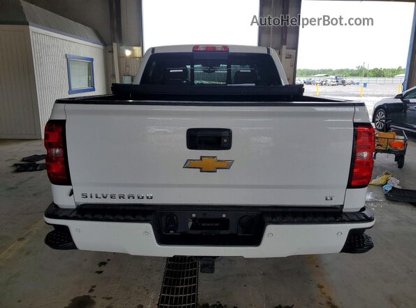 3GCUKREC1HG485341 2017 CHEVROLET SILVERADO Белый Вид сзади