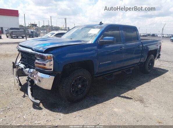 3GCUKREC1HG504101 2017 CHEVROLET SILVERADO Blue Przód lewy