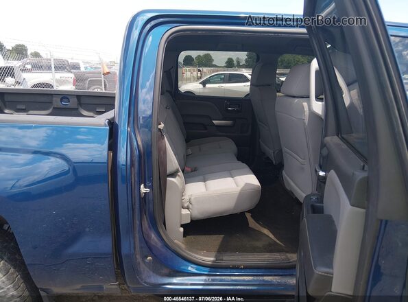 3GCUKREC1HG504101 2017 CHEVROLET SILVERADO Blue Widok naklejki z numerem VIN