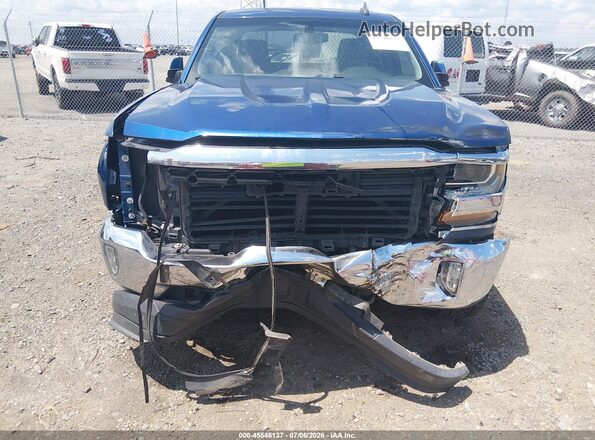 3GCUKREC1HG504101 2017 CHEVROLET SILVERADO Blue Widok z przodu