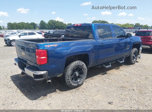 3GCUKREC1HG504101 2017 CHEVROLET SILVERADO Blue Tył prawy