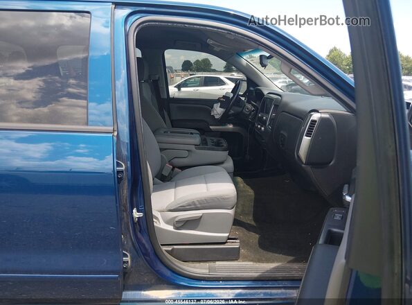3GCUKREC1HG504101 2017 CHEVROLET SILVERADO Blue Widok wnętrza z przodu