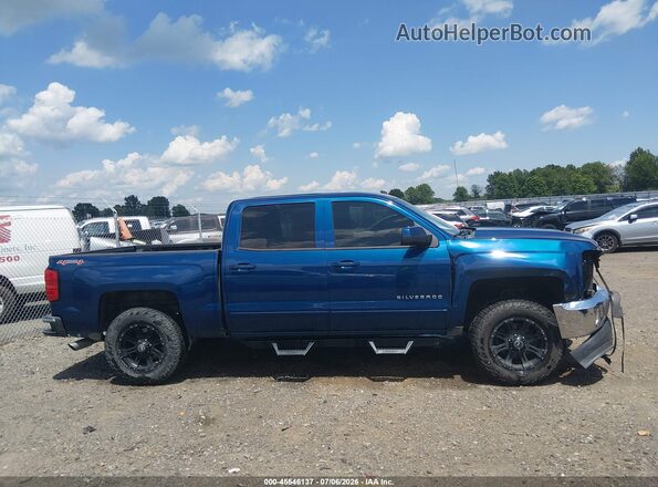 3GCUKREC1HG504101 2017 CHEVROLET SILVERADO Blue Widok wnętrza 360 stopni