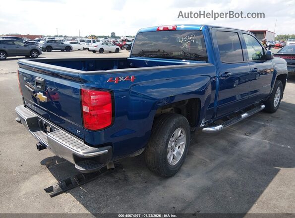 3GCUKREC1JG123421 2018 CHEVROLET SILVERADO Blue Rear right